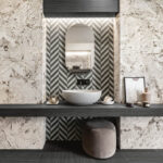 Керамогранит PANGEA Janty-R AB|C Nuez 80 80×80 от Vives Ceramica (Испания)
