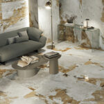 Керамогранит SENSI NUANCE QUARZITE FUSION NAT R (PF60014974) 120×120 от ABK Ceramiche (Италия)
